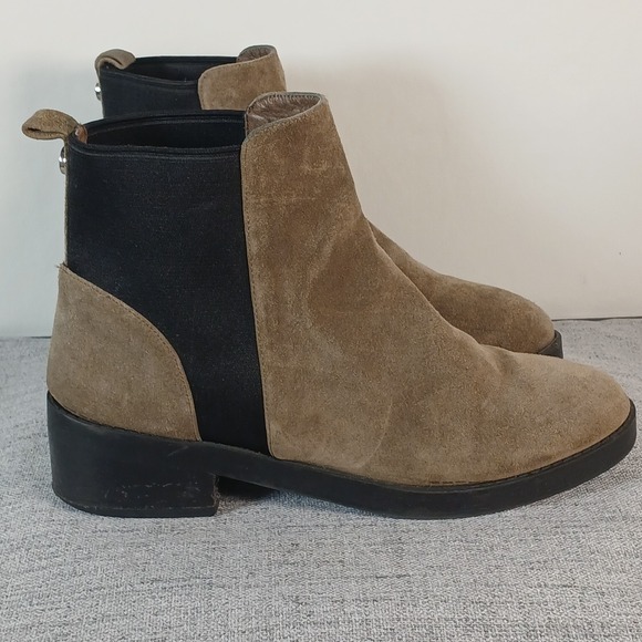 Steve Madden Chelsea Boot Womens 11M Mocha Street Savy Ankle Bootie Grroupie - Picture 3 of 12